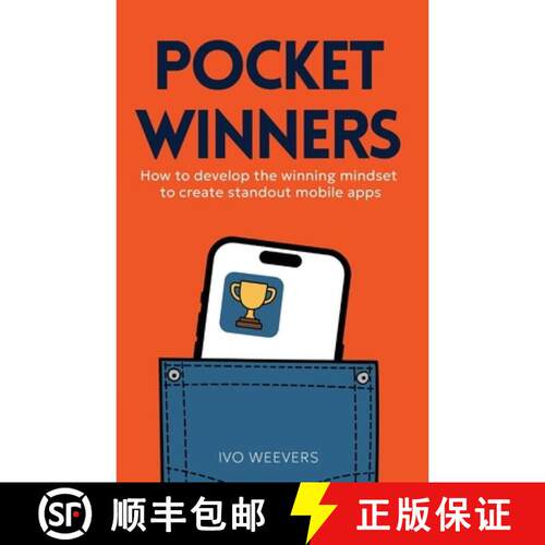 【3-4周达】Pocket Winners: How to develop the winning mindset to create standout mobile apps [9791224328421]