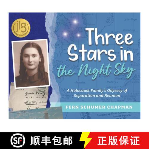 【3-4周达】精装 Three Stars in the Night Sky: A Holocaust Family's Odyssey of Separation and Reunion [9781962817042]