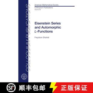 functions 简装 and Automorphic Series 函数 Eisenstein 9781470480226 现货 艾森斯坦级数与自守L