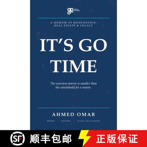 【3-4周达】It's GO Time: A Memoir of Reinvention, Real Estate & Legacy [9798318842214]