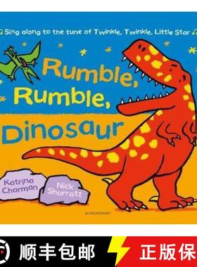 【3-4周达】Grumble  Rumble  Dino Rargh! [9781526603395]