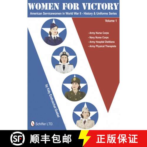 【3-4周达】精装 Women for Victory: American Servicewomen in World War II History and Uniforms Series ... [9780764339592]