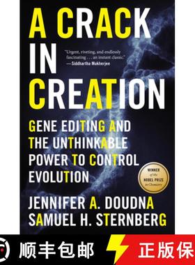 【3-4周达】创造中的裂缝 A Crack in Creation: Gene Editing and the Unthinkable Power to Control Evolution [9781328915368]