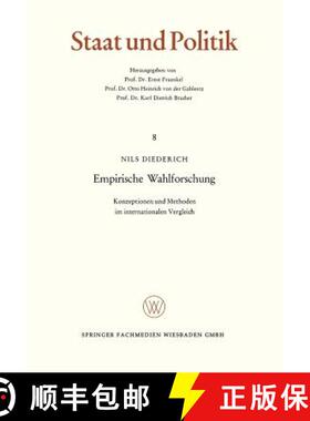 【3-4周达】Empirische Wahlforschung : Konzeptionen und Methoden im internationalen Vergleich [9783663004813]