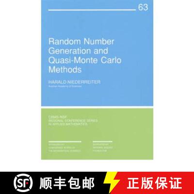 【3-4周达】Random Number Generation and Quasi–Monte Carlo Methods [9780898712957]