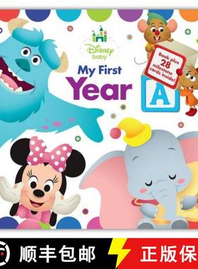 Disney Baby My First Year: Record and Share Baby's Firsts [9781484743676]