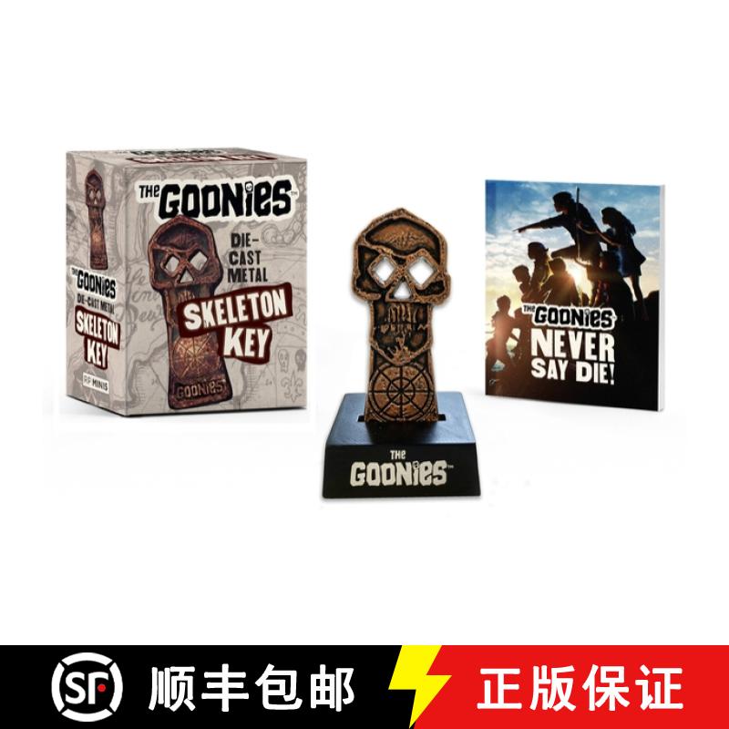 【3-4周达】The Goonies: Die-Cast Metal Skeleton Key [9780762483013]
