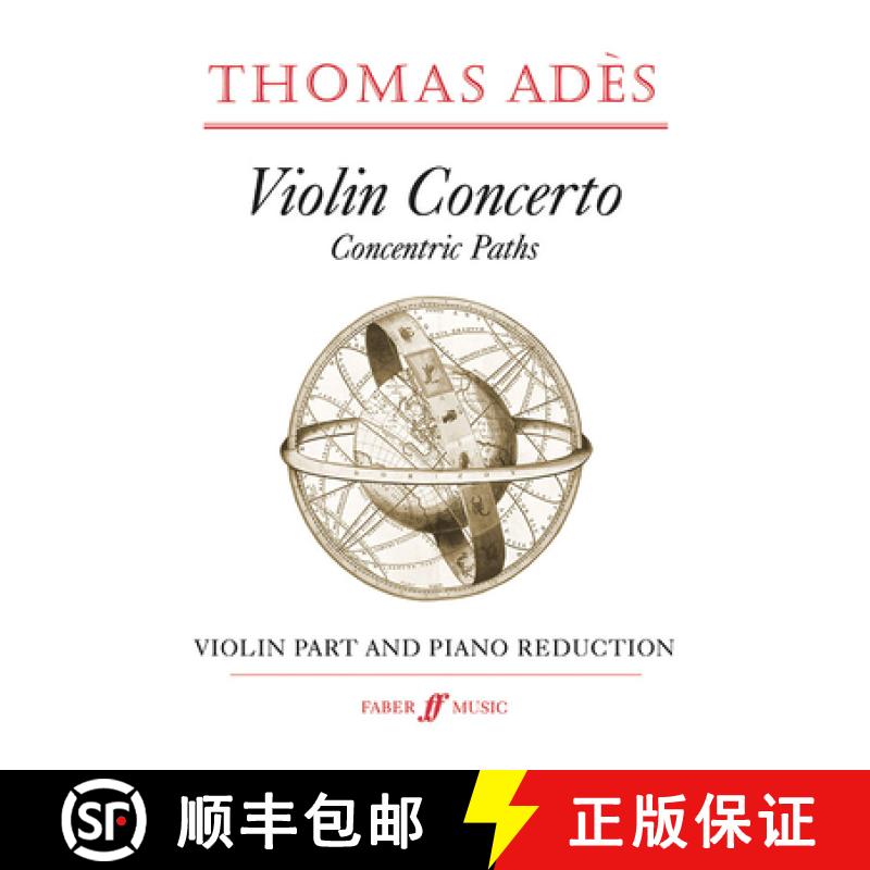 【3-4周达】Violin Concerto ‘Concentric Paths’ [9780571541881]