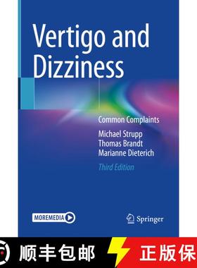 【3-4周达】Vertigo and Dizziness: Common Complaints (Third Edition 2023) (Third Edition 2023) [9783030782597]