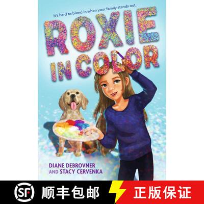 【3-4周达】精装 Roxie in Color: (A Heartfelt Story of Friendship, Identity, Blindness, Guide Dog Pers... [9781536246605]