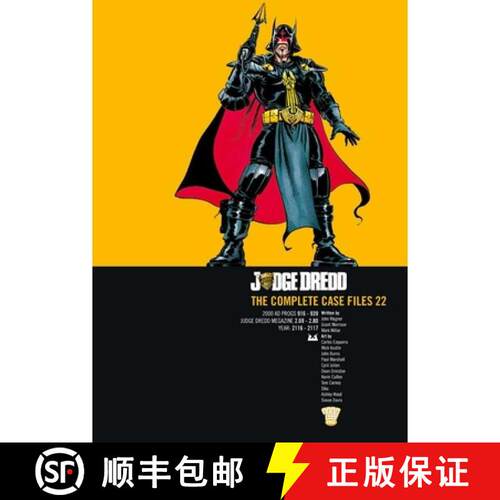 【3-4周达】Judge Dredd: The Complete Case Files 22: The Complete Case Files [9781781082270]