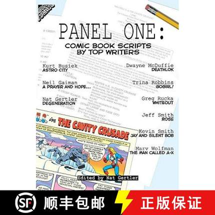 【3-4周达】Panel One: Comic Book Scripts by Top Writers [9780971633803]