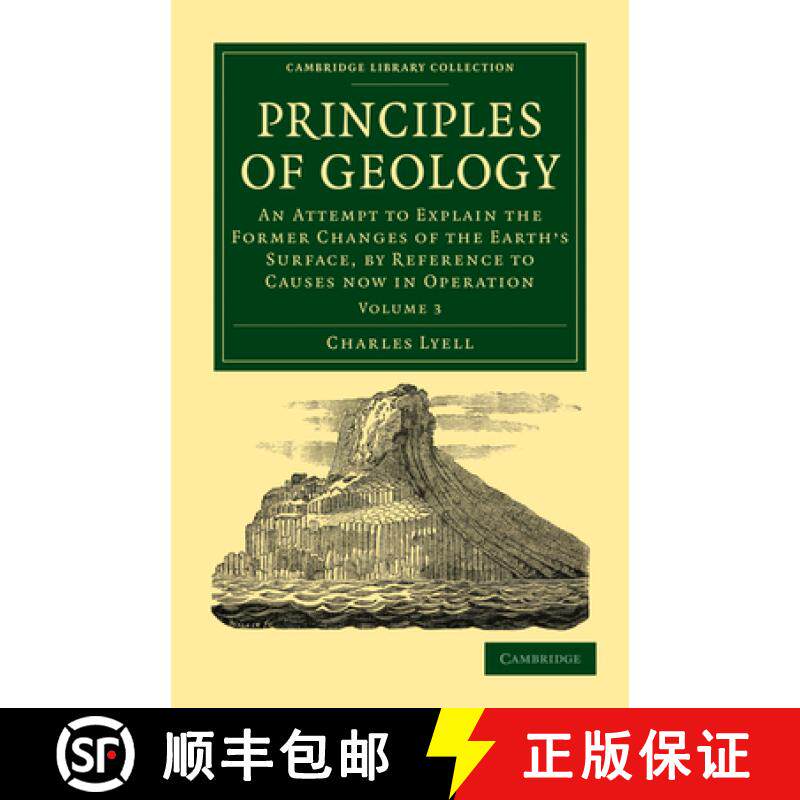 【3-4周达】Principles of Geology: An Attempt to Explain the Former Changes of the Earth's Surface, by... [9781108001373]