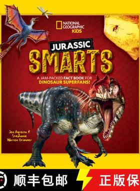 【3-4周达】Jurassic Smarts: A Jam-Packed Fact Book for Dinosaur Superfans! [9781426375804]