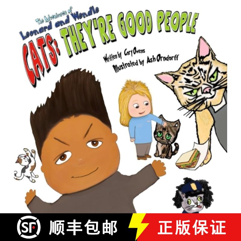 【2-3周达】CATS:  They're Good People: The Adventures of Leonard and Wendle [9798990741119]