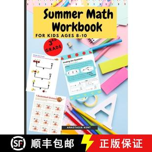 【3-4周达】Summer Math Workbook for kids Ages 8-10: Brain Challenging Math Activity Workbook 3rd Grad... [9781803530024]
