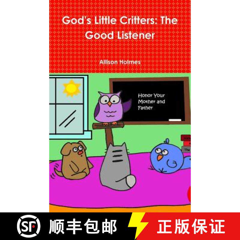 预订 God's Little Critters: The Good Listener [9781387460786]