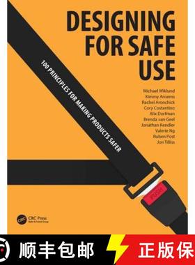 【3-4周达】Designing for Safe Use: 100 Principles for Making Products Safer [9781138299177]