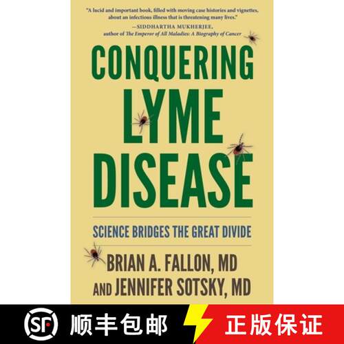 【3-4周达】精装 Conquering Lyme Disease – Science Bridges the Great Divide [9780231183840]