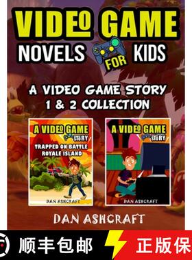 【3-4周达】Video Game Novels for kids - 2 In 1 Bundle!: A Video Game Story 1 & 2 Collection [9781953543066]
