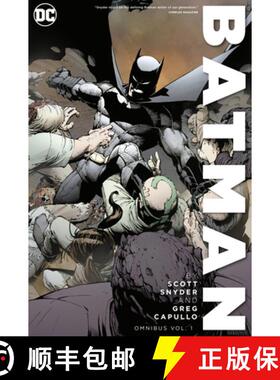【3-4周达】Batman by Scott Snyder and Greg Capullo Omnibus Volume 1 [9781401298845]