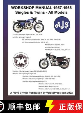 【3-4周达】Ajs & Matchless 1957-1966 Workshop Manual All Models - Singles & Twins [9781588502582]