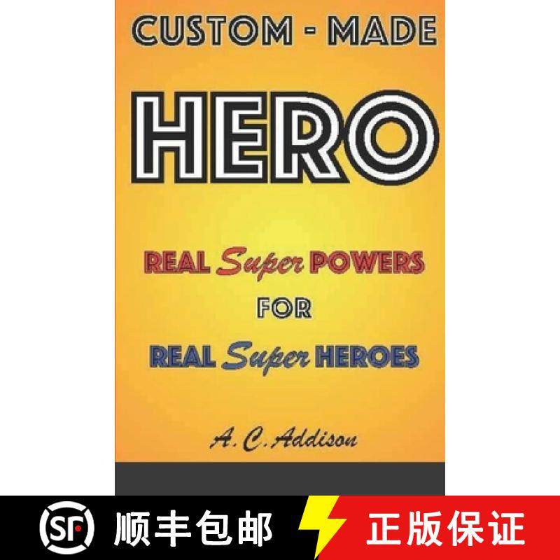 【3-4周达】Custom-made HERO - Real Super Powers for Real Super Heroes [9781678149208]