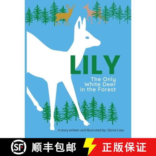 【3-4周达】Lily: The Only White Deer in the Forest [9781087883144]