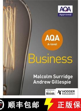 【3-4周达】AQA A-level Business (Surridge and Gillespie) [9781510453340]
