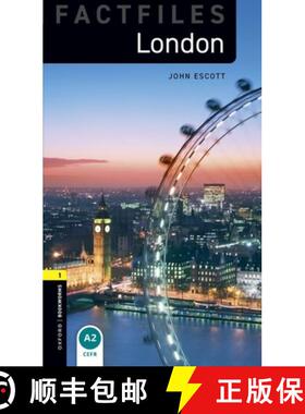 【3-4周达】Oxford Bookworms Factfiles: London: Level 1: 400-Word Vocabulary [9780194233743]