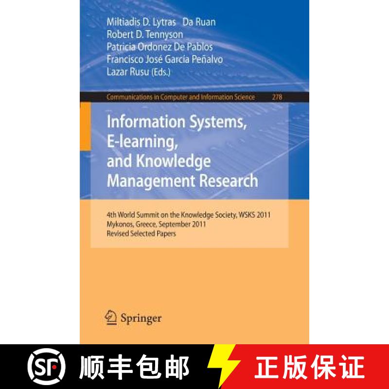 【3-4周达】Information Systems, E-learning, and Knowledge Management Research: 4th World Summit on th... [9783642358784]