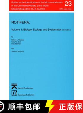 预订 Rotifera, Part 1: Biology, Ecology and Systematics [9789057821783]