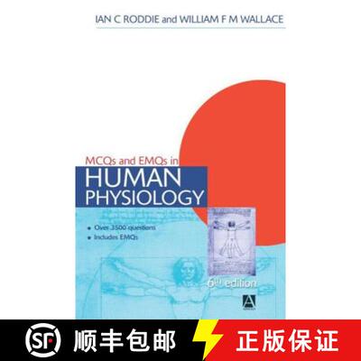 【3-4周达】MCQs & EMQs in Human Physiology, 6th edition: With Answers and Explanatory Comments [9780340811917]