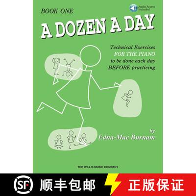 【3-4周达】A Dozen a Day Book 1 - Book/Audio [With CD (Audio)] [9781458419750]