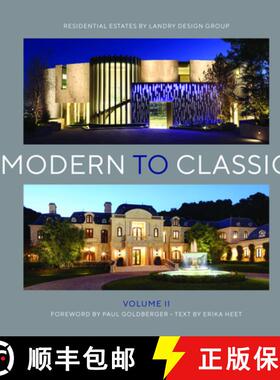 【3-4周达】Modern to Classic II : Residential Estates by Landry Design Group [9781940743295]
