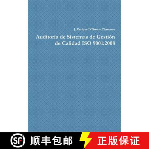 【3-4周达】Auditoría de Sistemas de Gestión de Calidad ISO 9001:2008 [9781445207384]