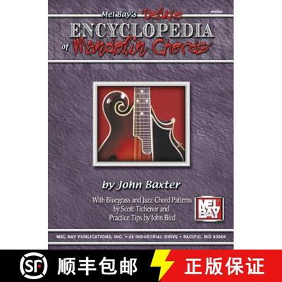 【3-4周达】Deluxe Encyclopedia of Mandolin Chords [9780786647972]