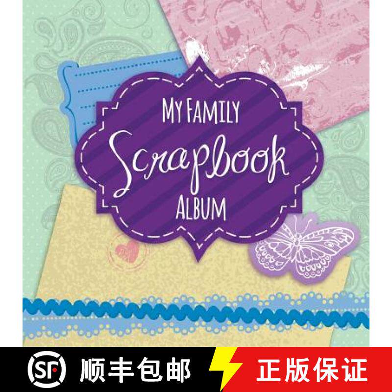 【3-4周达】My Family Scrapbook Album [9781630225643]