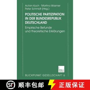 Politische 9783810030627 theore... Deutschland 4周达 Empirische Partizipation und der Befunde Bundesrepublik