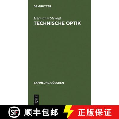 预订 Technische Optik [9783110042870]