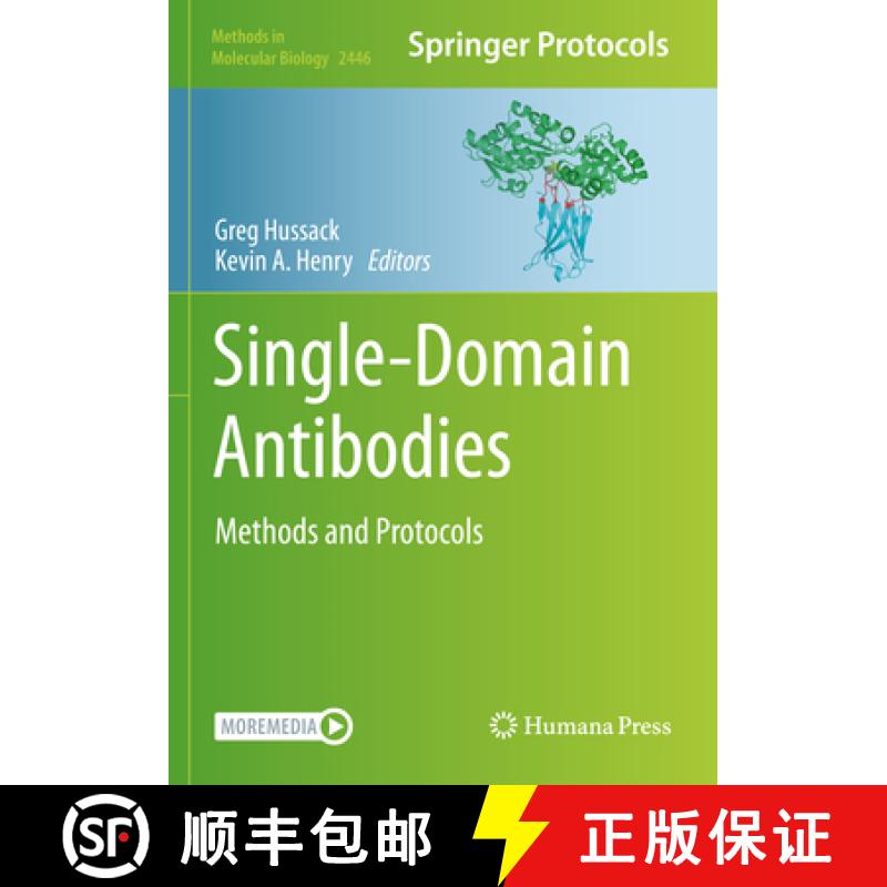 【3-4周达】Single-Domain Antibodies : Methods and Protocols [9781071620779]