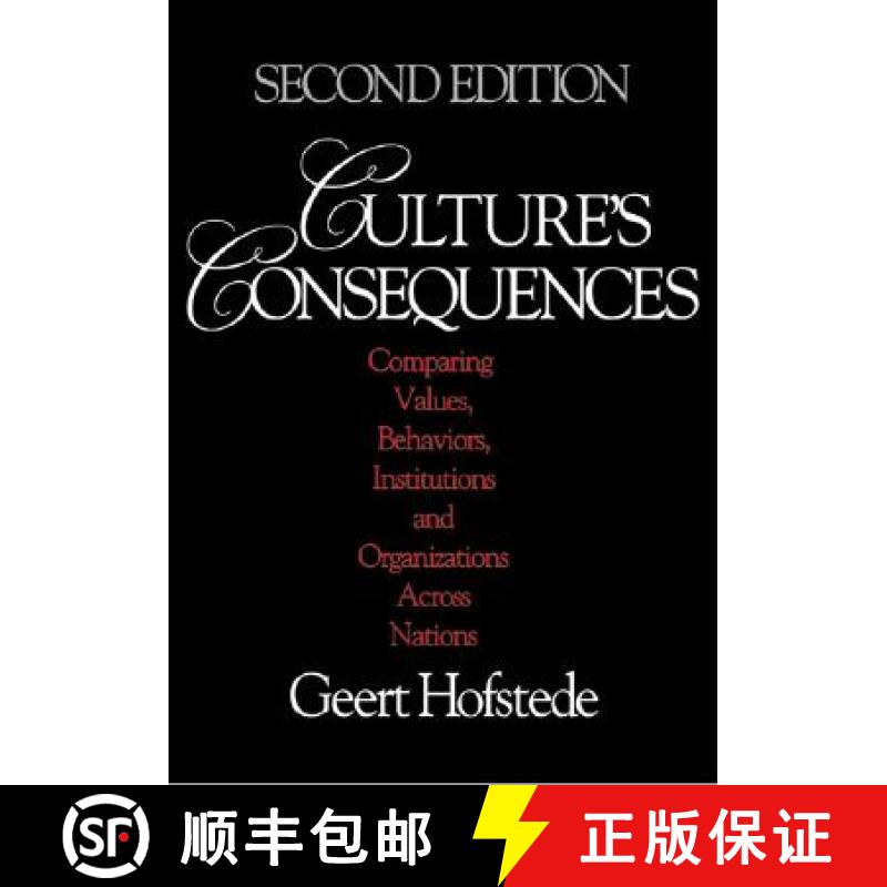 【3-4周达】Culture's Consequences: Comparing Values, Behaviors, Institutions and Organizations Across... [9780803973244]