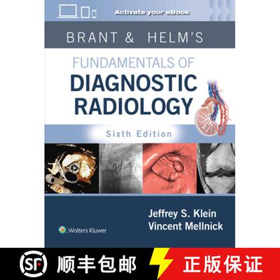 【3-4周达】精装 Brant & Helms' Fundamentals of Diagnostic Radiology: Print + eBook with Multimedia [9781975199005]