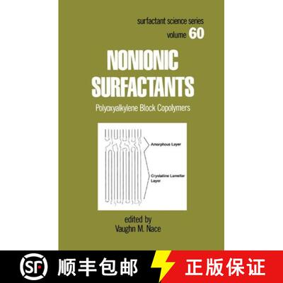 【3-4周达】Nonionic Surfactants: Polyoxyalkylene Block Copolymers [9780367401368]