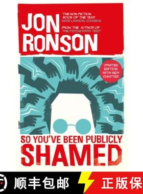 【3-4周达】So You've  Been Publicly Shamed [9780330492294]