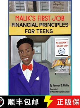 【3-4周达】Malik's First Job: Financials Principles for Teens [9781736869406]