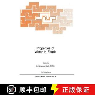Foods Properties and 9789401087568 Quality Water 4周达 Relation Stability