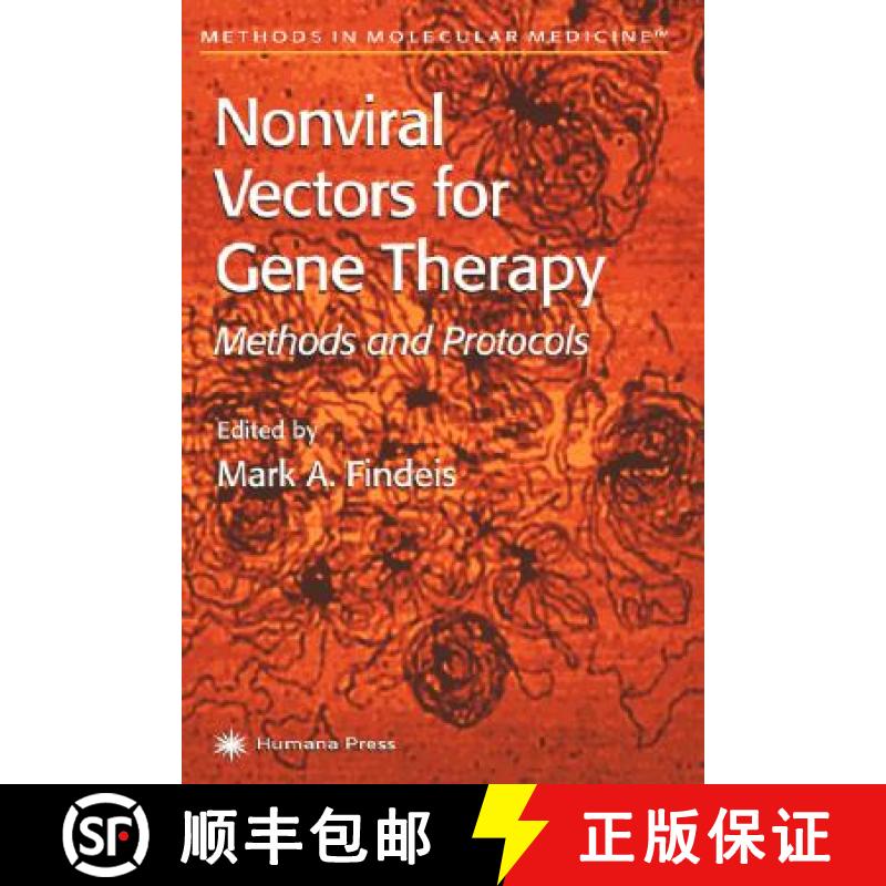 【3-4周达】Nonviral Vectors for Gene Therapy: Methods and Protocols [9780896037120]