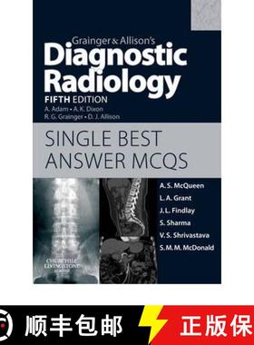 【3-4周达】Grainger & Allison's Diagnostic Radiology 5th Edition Single Best Answer MCQs [9780702031496]