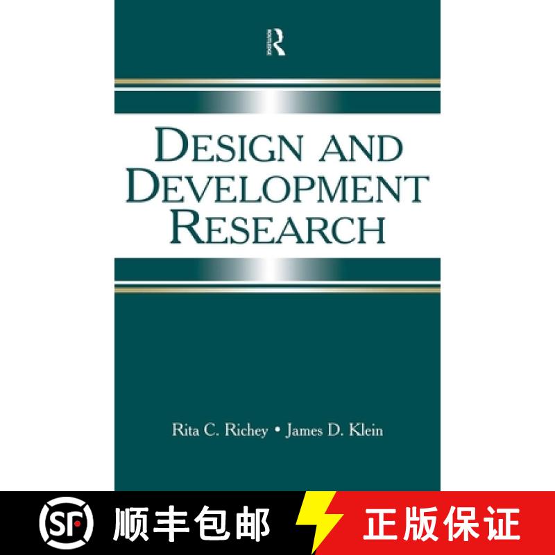 【3-4周达】Design and Development Research : Methods, Strategies, and Issues [9780805857320]